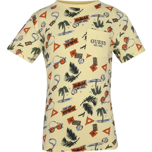Guess T-shirt | Regular Fit ze sklepu Gomez Fashion Store w kategorii T-shirty chłopięce - zdjęcie 184518954