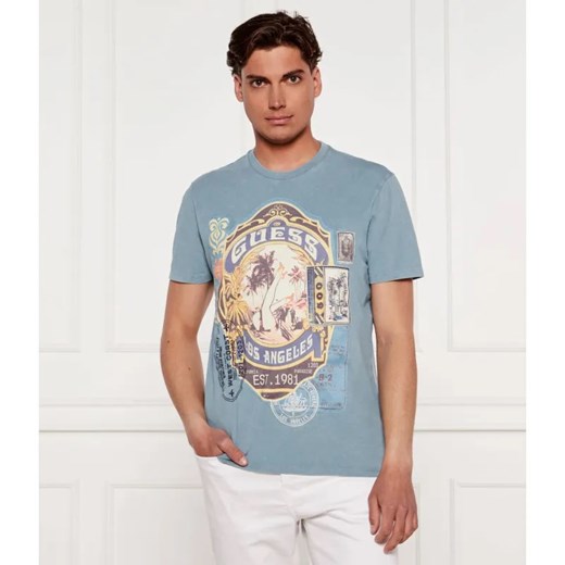 GUESS T-shirt | Regular Fit ze sklepu Gomez Fashion Store w kategorii T-shirty męskie - zdjęcie 184518982