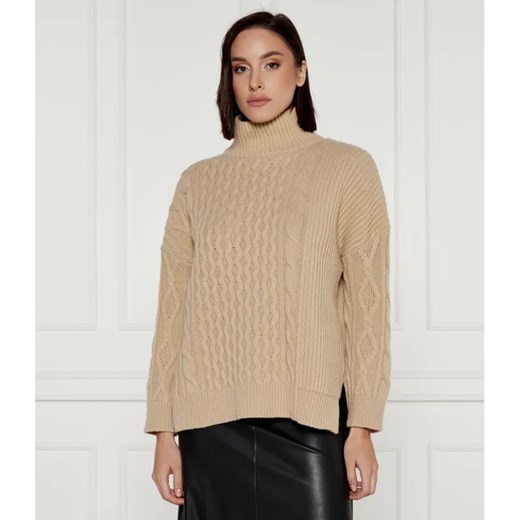 Weekend MaxMara Wełniany golf Veneto | Loose fit ze sklepu Gomez Fashion Store w kategorii Swetry damskie - zdjęcie 184518983