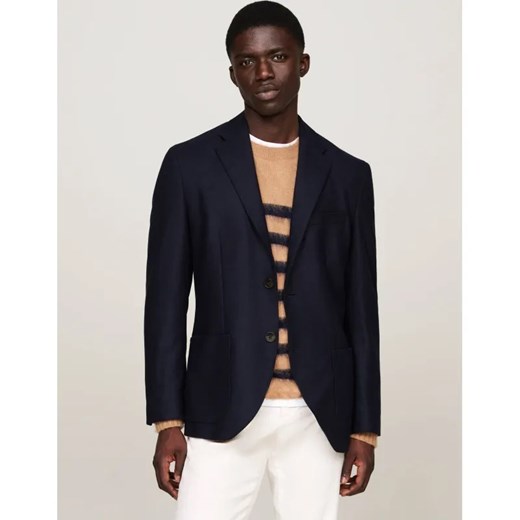Tommy Hilfiger Wełniana marynarka | Slim Fit ze sklepu Gomez Fashion Store w kategorii Marynarki męskie - zdjęcie 184519130