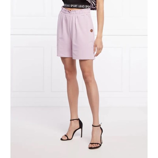 Liu Jo Rose Szorty | Regular Fit | high rise ze sklepu Gomez Fashion Store w kategorii Szorty - zdjęcie 184519134