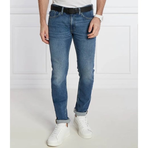 Hugo Blue Jeansy zane | Slim Fit ze sklepu Gomez Fashion Store w kategorii Jeansy męskie - zdjęcie 184519151