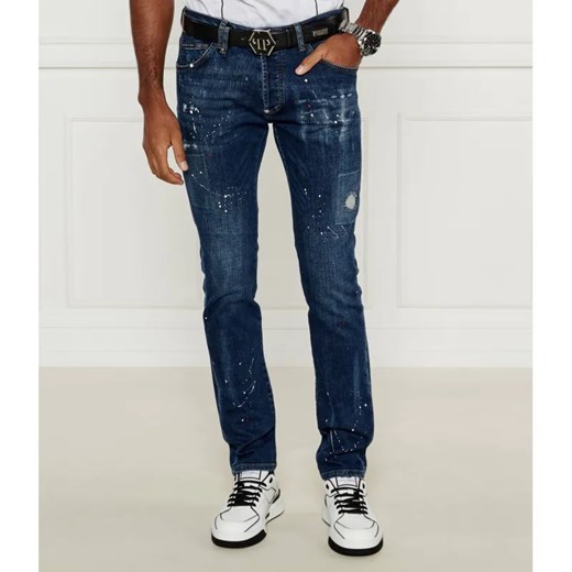 Philipp Plein Jeansy | Straight fit ze sklepu Gomez Fashion Store w kategorii Jeansy męskie - zdjęcie 184519164