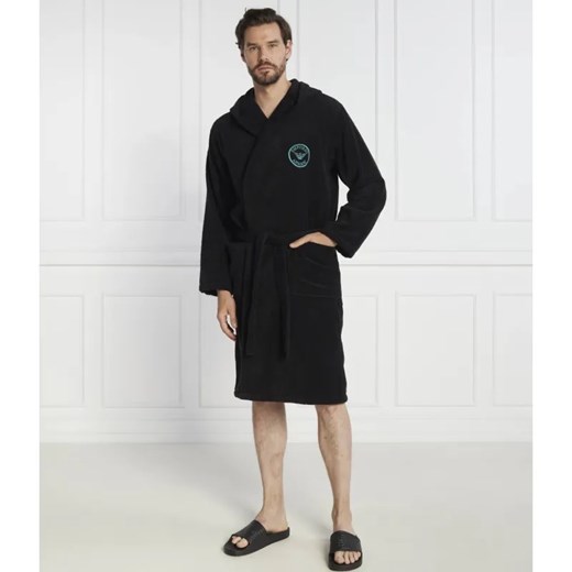 Emporio Armani Szlafrok | Regular Fit ze sklepu Gomez Fashion Store w kategorii Szlafroki męskie - zdjęcie 184519182