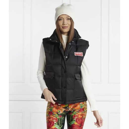 Kenzo Puchowy bezrękawnik | Regular Fit ze sklepu Gomez Fashion Store w kategorii Kamizelki damskie - zdjęcie 184519183