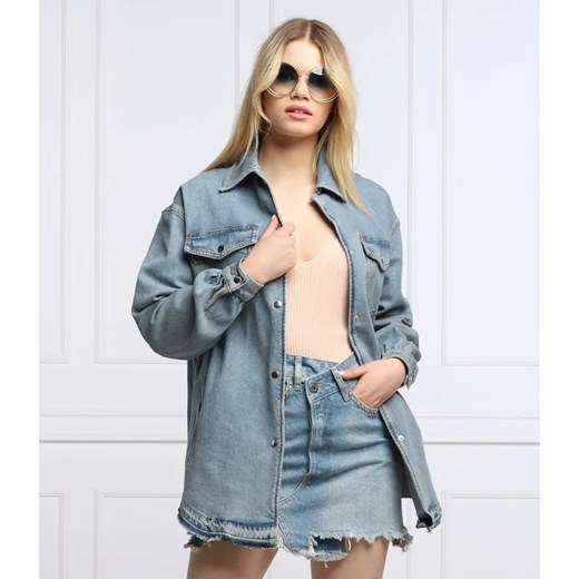 Liu Jo Kurtka jeansowa | Longline Fit ze sklepu Gomez Fashion Store w kategorii Kurtki damskie - zdjęcie 184519241