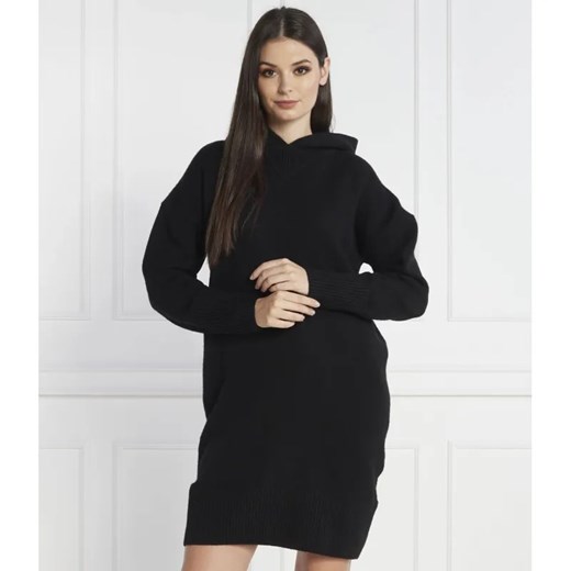 BOSS BLACK Wełniana sukienka Faila ze sklepu Gomez Fashion Store w kategorii Sukienki - zdjęcie 184519273