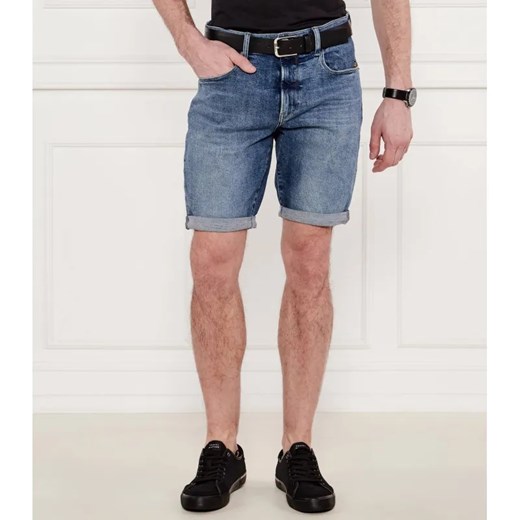 G- Star Raw Jeansowe szorty 3301 | Slim Fit | stretch ze sklepu Gomez Fashion Store w kategorii Spodenki męskie - zdjęcie 184519302