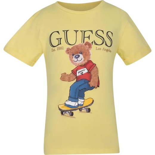 Guess T-shirt | Regular Fit ze sklepu Gomez Fashion Store w kategorii T-shirty chłopięce - zdjęcie 184519342