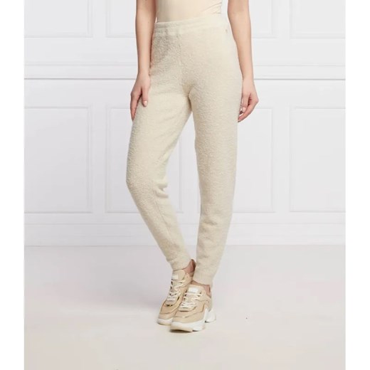 GUESS Spodnie redda | Regular Fit | z dodatkiem wełny ze sklepu Gomez Fashion Store w kategorii Spodnie damskie - zdjęcie 184519350