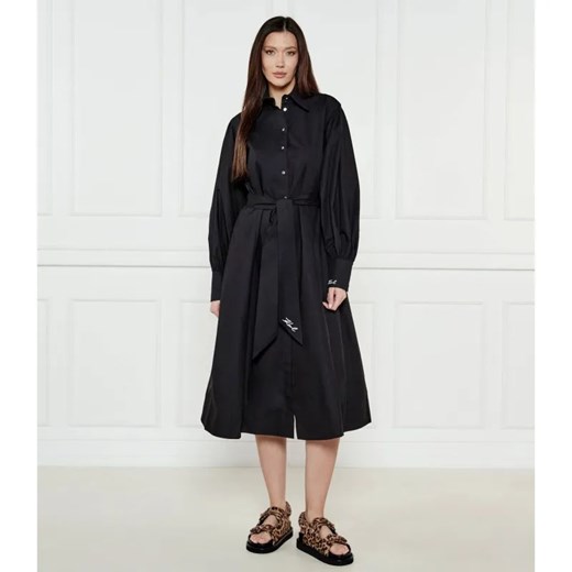 Karl Lagerfeld Sukienka z paskiem ze sklepu Gomez Fashion Store w kategorii Sukienki - zdjęcie 184519392