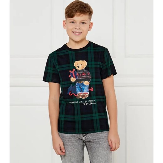 POLO RALPH LAUREN T-shirt | Regular Fit ze sklepu Gomez Fashion Store w kategorii T-shirty chłopięce - zdjęcie 184519523