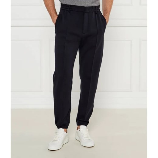 Emporio Armani Spodnie | Relaxed fit | z dodatkiem wełny ze sklepu Gomez Fashion Store w kategorii Spodnie męskie - zdjęcie 184519532