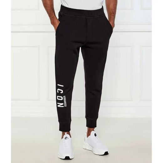 Dsquared2 Spodnie dresowe ICON SKI | Slim Fit ze sklepu Gomez Fashion Store w kategorii Spodnie męskie - zdjęcie 184519652