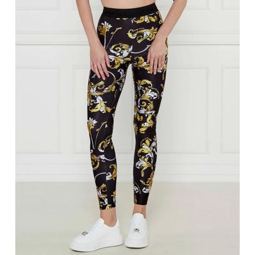 Versace Jeans Couture Legginsy FOUSEUX | Slim Fit ze sklepu Gomez Fashion Store w kategorii Spodnie damskie - zdjęcie 184519690