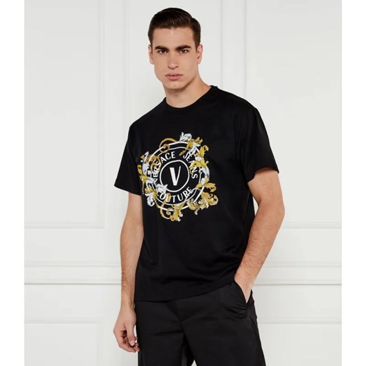 Versace Jeans Couture T-shirt | Regular Fit ze sklepu Gomez Fashion Store w kategorii T-shirty męskie - zdjęcie 184519700
