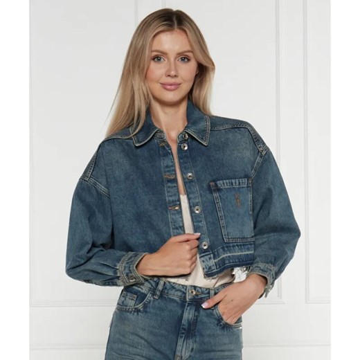 Patrizia Pepe Jeansowa kurtka | Regular Fit ze sklepu Gomez Fashion Store w kategorii Kurtki damskie - zdjęcie 184519720