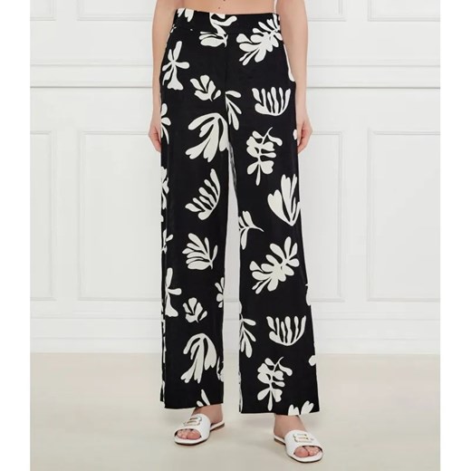 Marella Lniane spodnie ANTIOPE | Relaxed fit ze sklepu Gomez Fashion Store w kategorii Spodnie damskie - zdjęcie 184519730