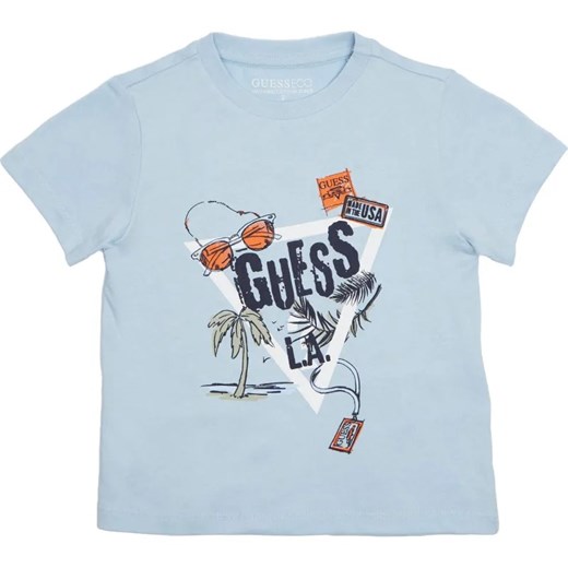 Guess T-shirt | Regular Fit ze sklepu Gomez Fashion Store w kategorii T-shirty chłopięce - zdjęcie 184519963