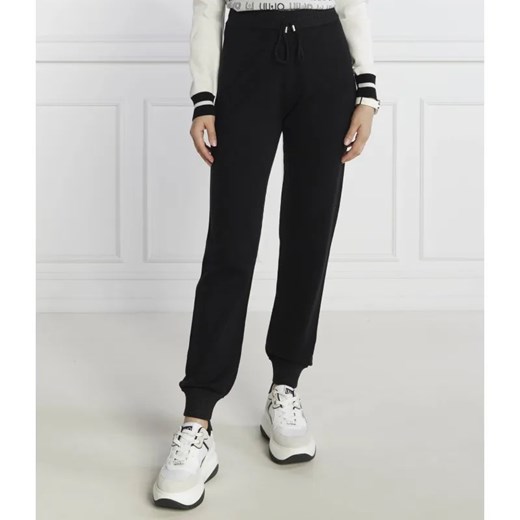 Liu Jo Sport Spodnie dzianinowe | Regular Fit ze sklepu Gomez Fashion Store w kategorii Spodnie damskie - zdjęcie 184520072