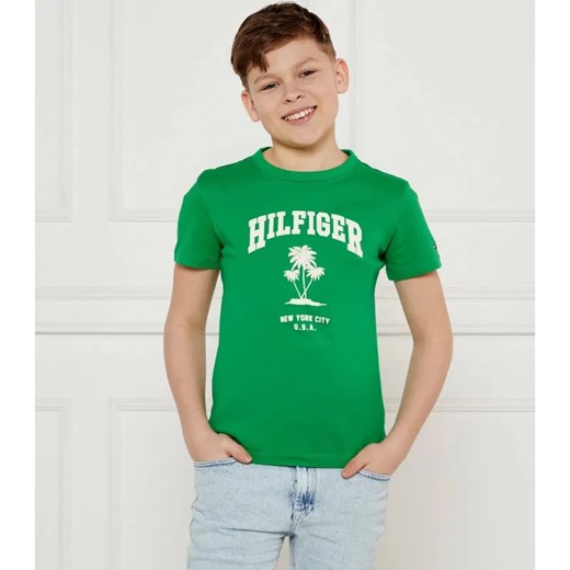 Tommy Hilfiger T-shirt | Regular Fit ze sklepu Gomez Fashion Store w kategorii T-shirty chłopięce - zdjęcie 184520230