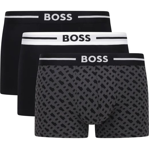 BOSS BLACK Bokserki 3-pack Bold Design ze sklepu Gomez Fashion Store w kategorii Majtki męskie - zdjęcie 184520253