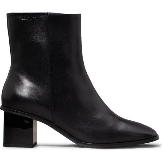 Calvin Klein Skórzane botki na słupku ze sklepu Gomez Fashion Store w kategorii Botki - zdjęcie 184520254