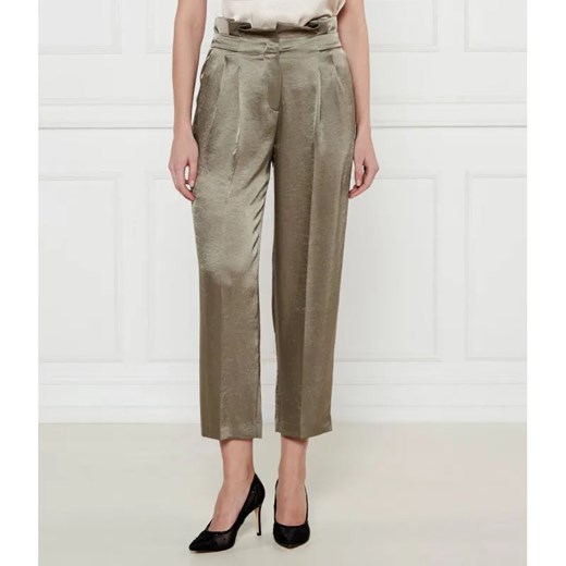 Marc Cain Spodnie WELS | Comfort fit | high waist ze sklepu Gomez Fashion Store w kategorii Spodnie damskie - zdjęcie 184520310