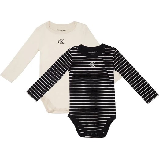 Calvin Klein Jeans Body 2-pack ze sklepu Gomez Fashion Store w kategorii Body niemowlęce - zdjęcie 184520362