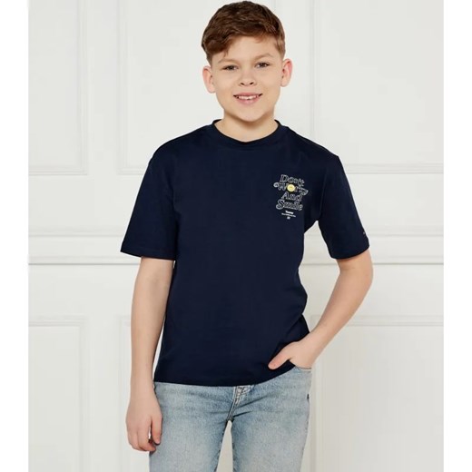 Tommy Hilfiger T-shirt | Regular Fit ze sklepu Gomez Fashion Store w kategorii T-shirty chłopięce - zdjęcie 184520454