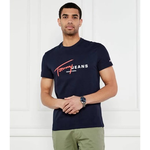 Tommy Jeans T-shirt | Regular Fit ze sklepu Gomez Fashion Store w kategorii T-shirty męskie - zdjęcie 184520463