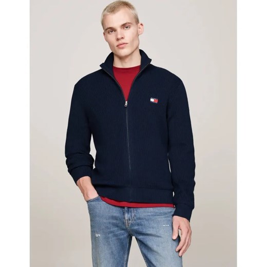 Tommy Jeans Sweter | Slim Fit | z dodatkiem wełny Tommy Jeans S okazja Gomez Fashion Store