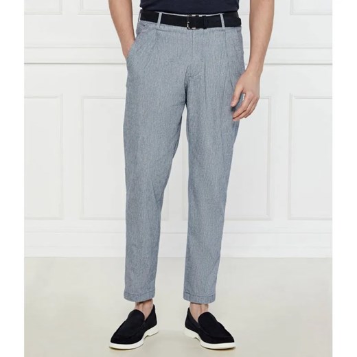 Joop! Jeans Spodnie Hanson | Loose fit | z dodatkiem lnu ze sklepu Gomez Fashion Store w kategorii Spodnie męskie - zdjęcie 184520522