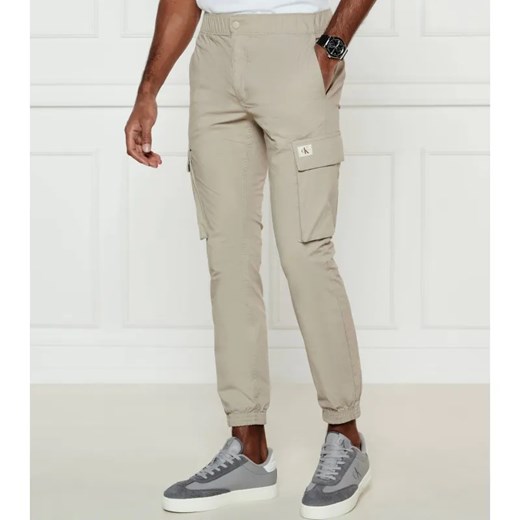 Calvin Klein Jeans Spodnie cargo ATMOSPHERE | Skinny fit ze sklepu Gomez Fashion Store w kategorii Spodnie męskie - zdjęcie 184520590