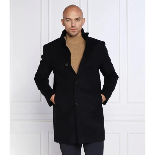 Joop! Wełniany płaszcz Maron | z dodatkiem kaszmiru ze sklepu Gomez Fashion Store w kategorii Płaszcze męskie - zdjęcie 184520602