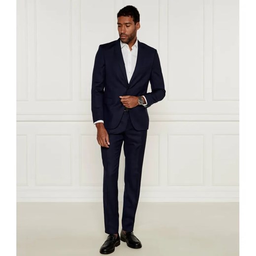 BOSS BLACK Wełniany garnitur Huge | Slim Fit ze sklepu Gomez Fashion Store w kategorii Garnitury męskie - zdjęcie 184520624
