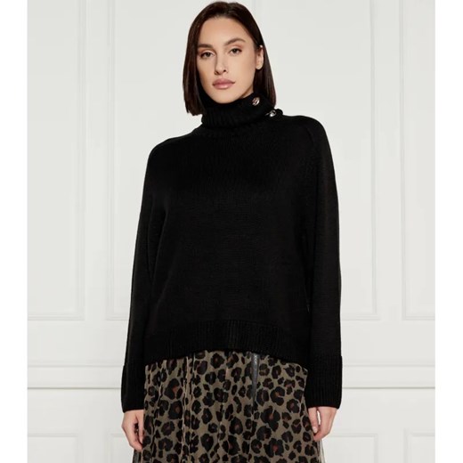 Joop! Wełniany golf | Loose fit ze sklepu Gomez Fashion Store w kategorii Swetry damskie - zdjęcie 184520760