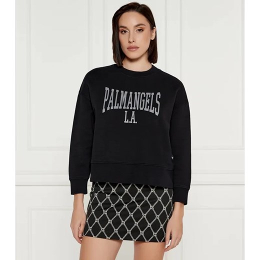 Palm Angels Bluza COLLEGE CLASSIC CREW | Cropped Fit ze sklepu Gomez Fashion Store w kategorii Bluzy damskie - zdjęcie 184520801