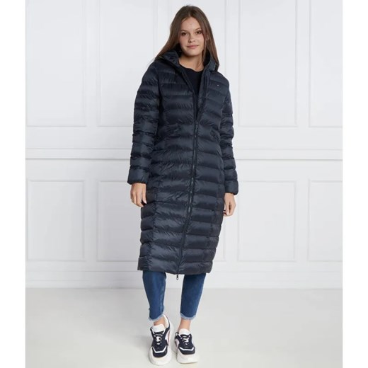 Tommy Hilfiger Kurtka MW PADDED GLOBAL STRIPE MAXI | Slim Fit ze sklepu Gomez Fashion Store w kategorii Kurtki damskie - zdjęcie 184520824