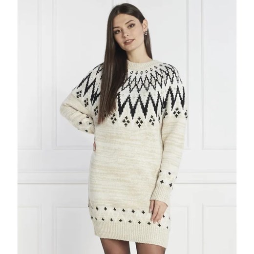 Silvian Heach Sukienka | z dodatkiem wełny ze sklepu Gomez Fashion Store w kategorii Sukienki - zdjęcie 184520873