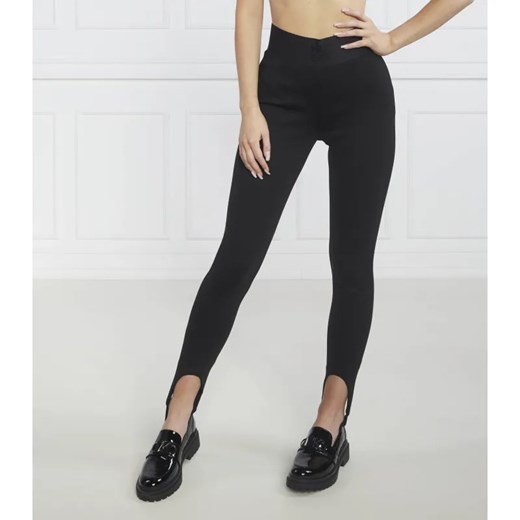 HUGO Legginsy Heruda | Slim Fit ze sklepu Gomez Fashion Store w kategorii Spodnie damskie - zdjęcie 184520874
