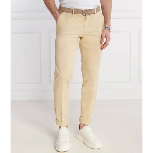 BOSS BLACK Spodnie chino Kaito1 | Slim Fit | stretch ze sklepu Gomez Fashion Store w kategorii Spodnie męskie - zdjęcie 184520953