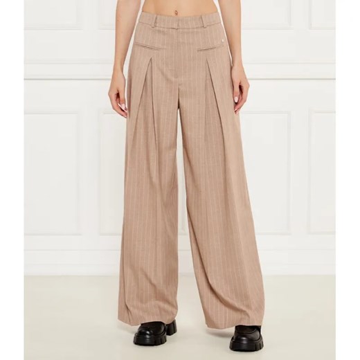 HUGO Spodnie Habola | flare fit ze sklepu Gomez Fashion Store w kategorii Spodnie damskie - zdjęcie 184520993
