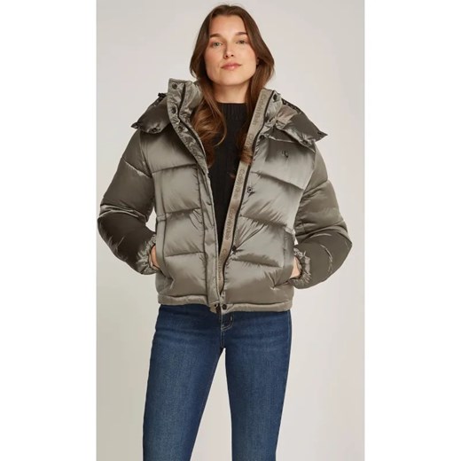 Calvin Klein Jeans Satynowa kurtka | Regular Fit ze sklepu Gomez Fashion Store w kategorii Kurtki damskie - zdjęcie 184521033