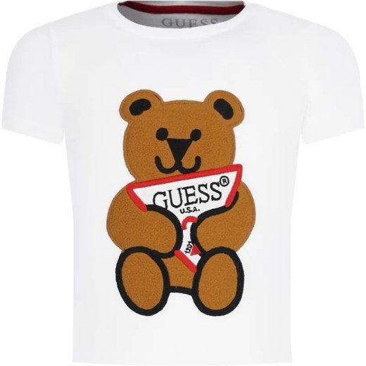 Guess T-shirt | Regular Fit ze sklepu Gomez Fashion Store w kategorii T-shirty chłopięce - zdjęcie 184521051