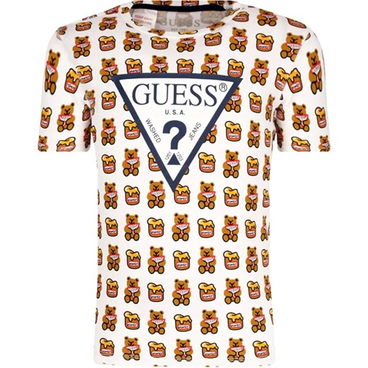 Guess T-shirt | Regular Fit ze sklepu Gomez Fashion Store w kategorii Bluzki dziewczęce - zdjęcie 184521062