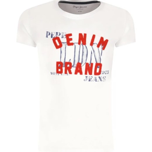 Pepe Jeans London T-shirt Ariel | Regular Fit ze sklepu Gomez Fashion Store w kategorii T-shirty chłopięce - zdjęcie 184521104