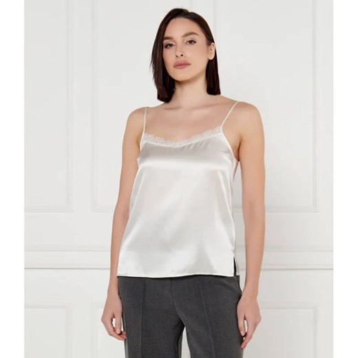Marc Cain Jedwabny top | Regular Fit ze sklepu Gomez Fashion Store w kategorii Bluzki damskie - zdjęcie 184521151