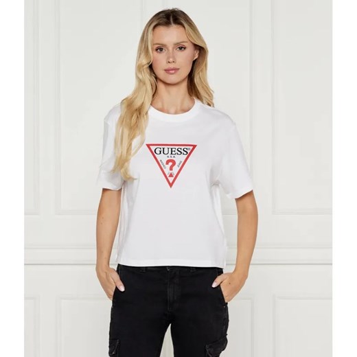 Guess Jeans T-shirt | Cropped Fit XS wyprzedaż Gomez Fashion Store