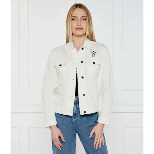 Karl Lagerfeld Jeansowa kurtka Karl Lagerfeld X Jorge Parra | Regular Fit ze sklepu Gomez Fashion Store w kategorii Kurtki damskie - zdjęcie 184521183